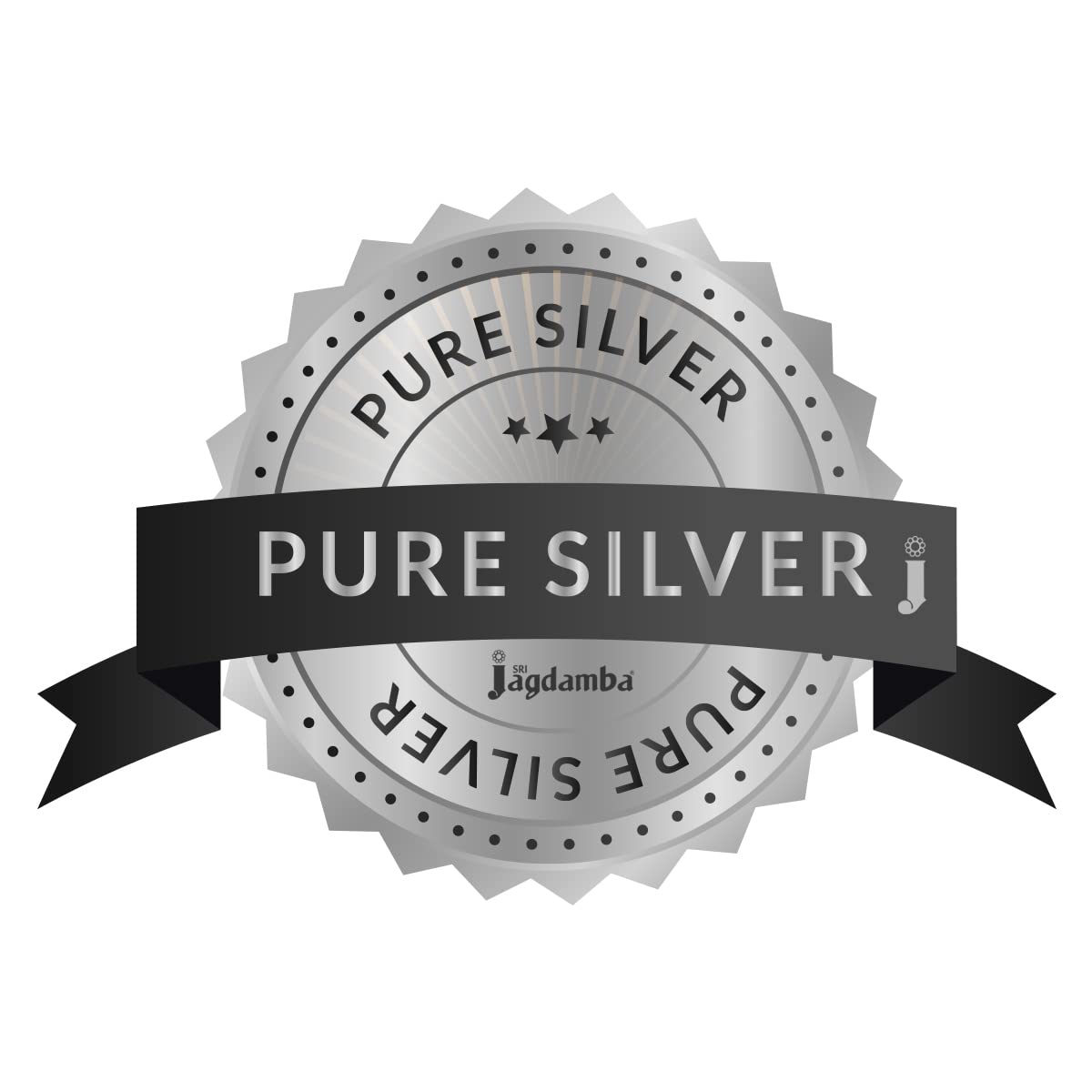 Sri Jagdamba Pearls Lakshmi & Ganesh Silver Idols, Murti For Gift - 28 Grams